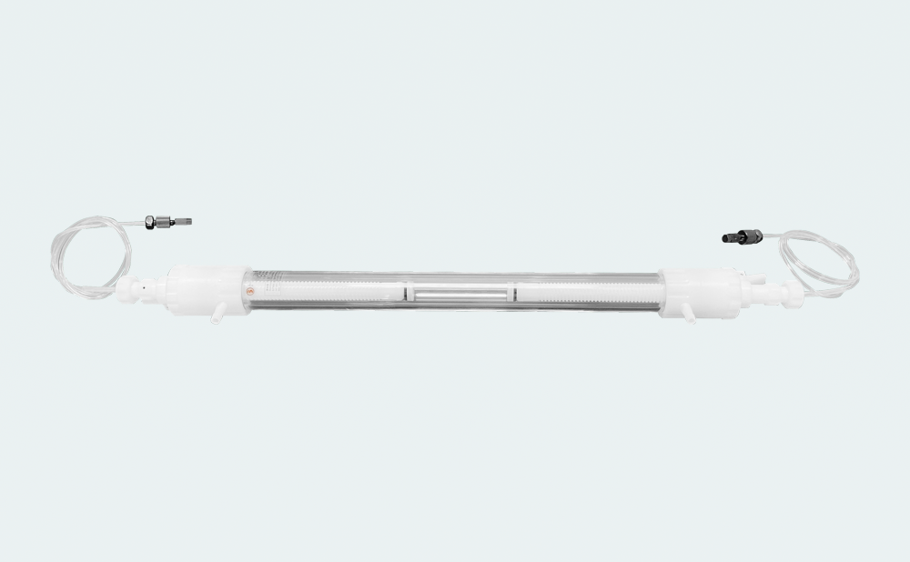 Lab-scale chromatography empty column with inner diameter of 16mm;User-friendly, easier operation, equipped with two adaptors, offering more flexible room for column packing;Good tolerance towards organic solvents.